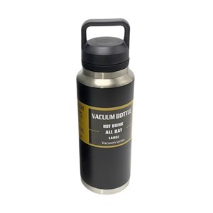 Imagen de Botella térmica de acero inoxidable 1100ml, pico ancho en caja, varios colores