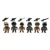Imagen de Soldado articulado x6 con accesorios, en caja