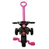 Imagen de Triciclo de plástico con barra FUCSIA, XALINGO