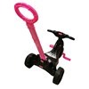Imagen de Triciclo de plástico con barra FUCSIA, XALINGO