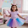 Imagen de Disfraz pollera con vincha unicornio y varita, en bolsa