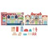 Imagen de Casa para muñecas, con accesorios y stickers, en caja