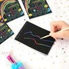 Imagen de Láminas para colorear block mágico con raspador, diseños surtidos