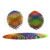 Imagen de Juguete antiestrés de plástico, rejilla extensible, PACK x12, varios colores