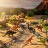 Imagen de Dinosaurio de goma, mini, CAJA x36, varios modelos