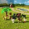 Imagen de Animales de granja con accesorios, en caja