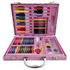 Imagen de Valija de arte infantil, 67 piezas, contiene marcadores, lápices, crayolas, acuarelas y varios accesorios