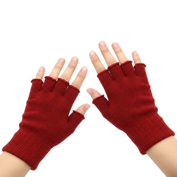Imagen de Guantes de adulto, tejidos, sin dedos, varios colores