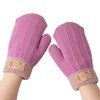 Imagen de Guantes infantiles mitones, tejidos, varios colores, en bolsa