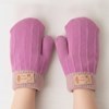 Imagen de Guantes infantiles mitones, tejidos, varios colores, en bolsa