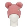 Imagen de Gorro infantil, de poliéster, con pompones, varios colores
