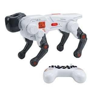 Imagen de Robot con control remoto, con luz, sonido y movimiento, USB 2AA, en caja, varios modelos