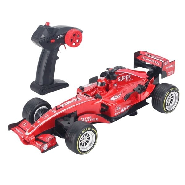 Imagen de Auto a control remoto, F1, con luz y sonido, 4+2AA, en caja, 2 colores