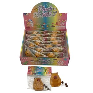 Imagen de Juguete antiestrés con gel, carpincho, CAJA x16
