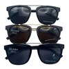 Imagen de Lentes de sol de metal Kelmax, con protección UV autorizados por MSP, 3 colores