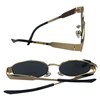 Imagen de Lentes de sol de metal Kelmax, con protección UV autorizados por MSP, 3 colores