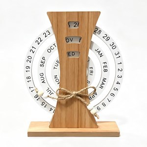 Imagen de Calendario perpetuo de madera