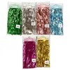 Imagen de Cortina decorativa metalizada, flecos, en bolsa, varios colores