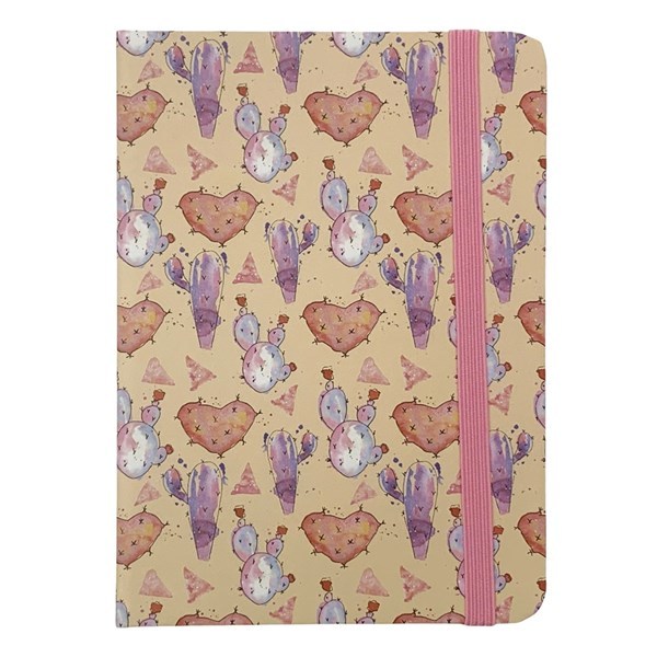 Imagen de Libreta 80 hojas tapa con elástico, varios diseños