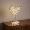 Imagen de Adorno navideño para mesa corazón con luces, 3AA