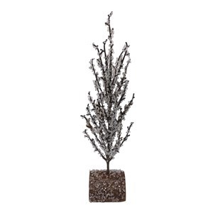 Imagen de Adorno navideño árbol de mesa, con brillo