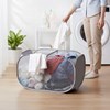 Imagen de Cesto organizador de ropa plegable, con asas, varios colores