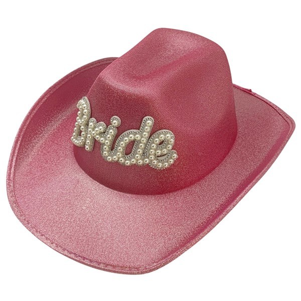 Imagen de Gorro para cotillón, de PVC brilloso, de novia, varios colores