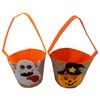 Imagen de Bolsa para golosinas, de franela con asa, varios diseños para halloween, PACKx12
