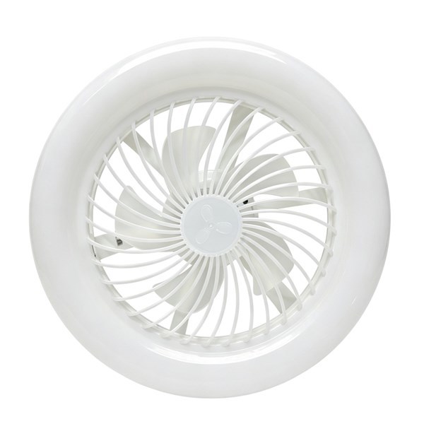 Imagen de Ventilador de techo con luz led, con control remoto, en caja