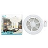 Imagen de Ventilador de techo con luz led, con control remoto, en caja