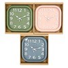 Imagen de Reloj de pared, 30cm, 3 colores, en caja