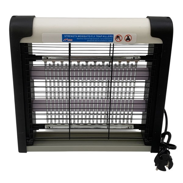 Imagen de Lámpara led antimosquitos doble tubo 2W luz violeta, en caja