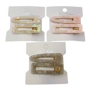 Imagen de Broche para pelo x2, PACK x12, varios colores