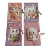 Imagen de Diario íntimo con candado, varios diseños de gatos