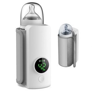 Imagen de Calienta mamaderas portátil, con control de temperatura, recargable con USB, en caja