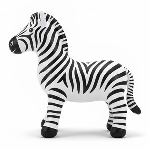 Imagen de Inflable animal cebra, en bolsa