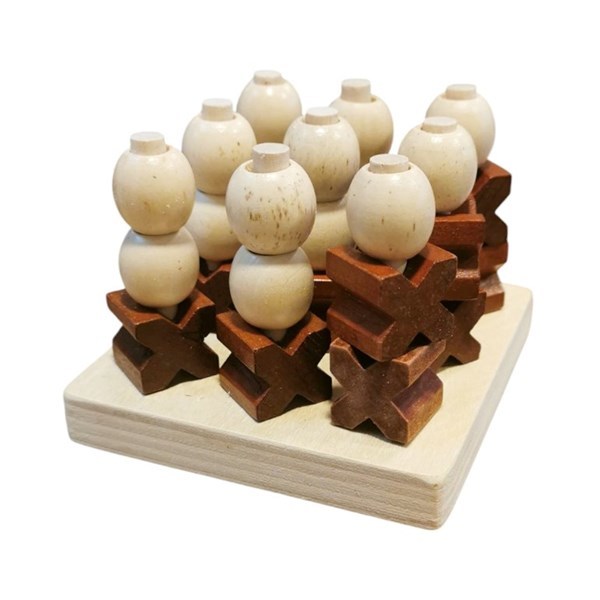 Imagen de Encastre de madera, formas geométricas, varios diseños en caja